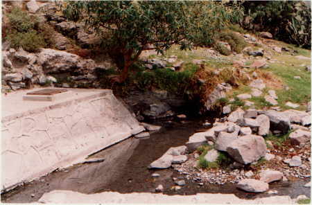 Yacimiento de agua en Totolcingo